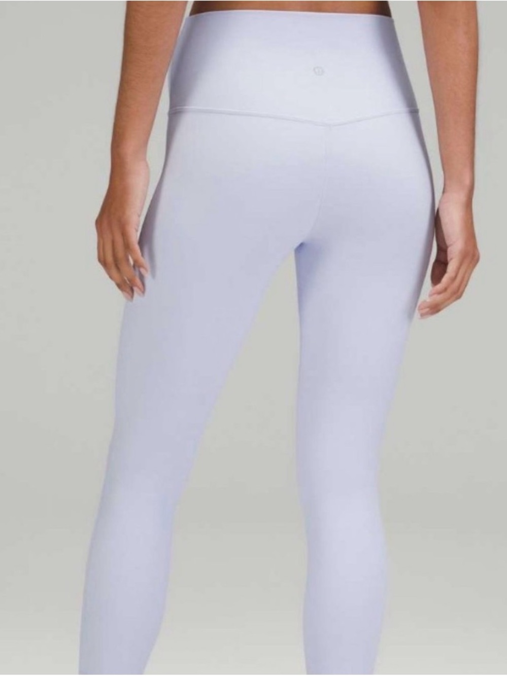 NWT Lululemon Align High Rise Leggings in Pastel Blue, 25” Length, Size 4